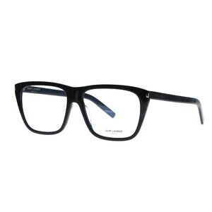 NEW SAINT LAURENT EYEGLASSES SL434SLIM 001 BLACK UNISEX EYEWEAR SL 434SLIM 001